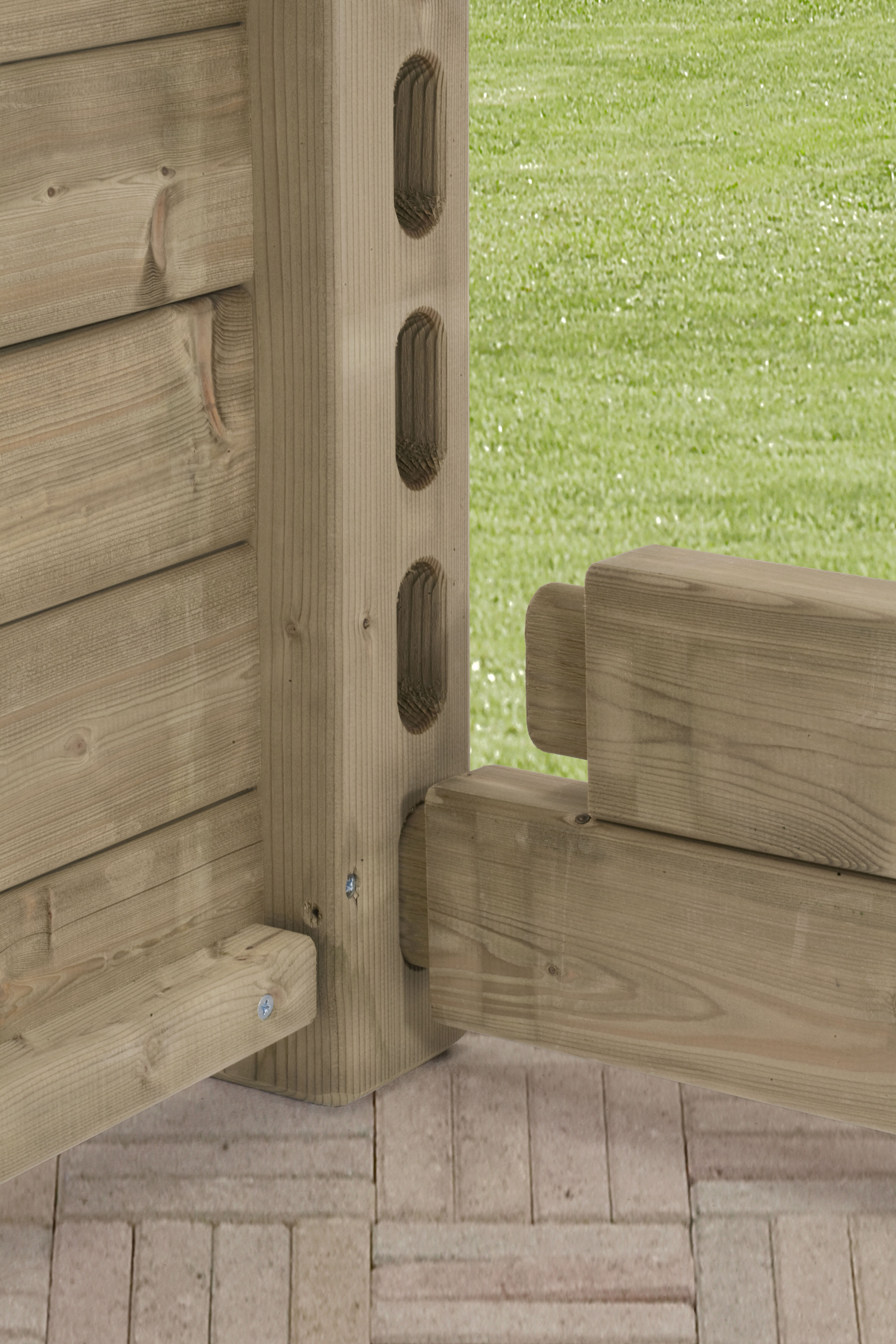 Talen Horst 40X180CM  plus rek- Bloembak - 40 x 180 x 180 cm