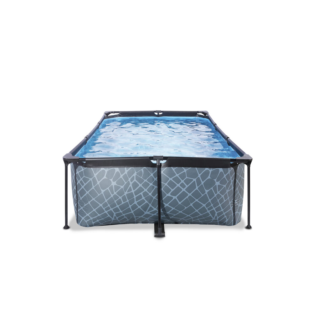 EXIT Stone Frame Pool - Zwembad - Stone - 1x220201x65 cm