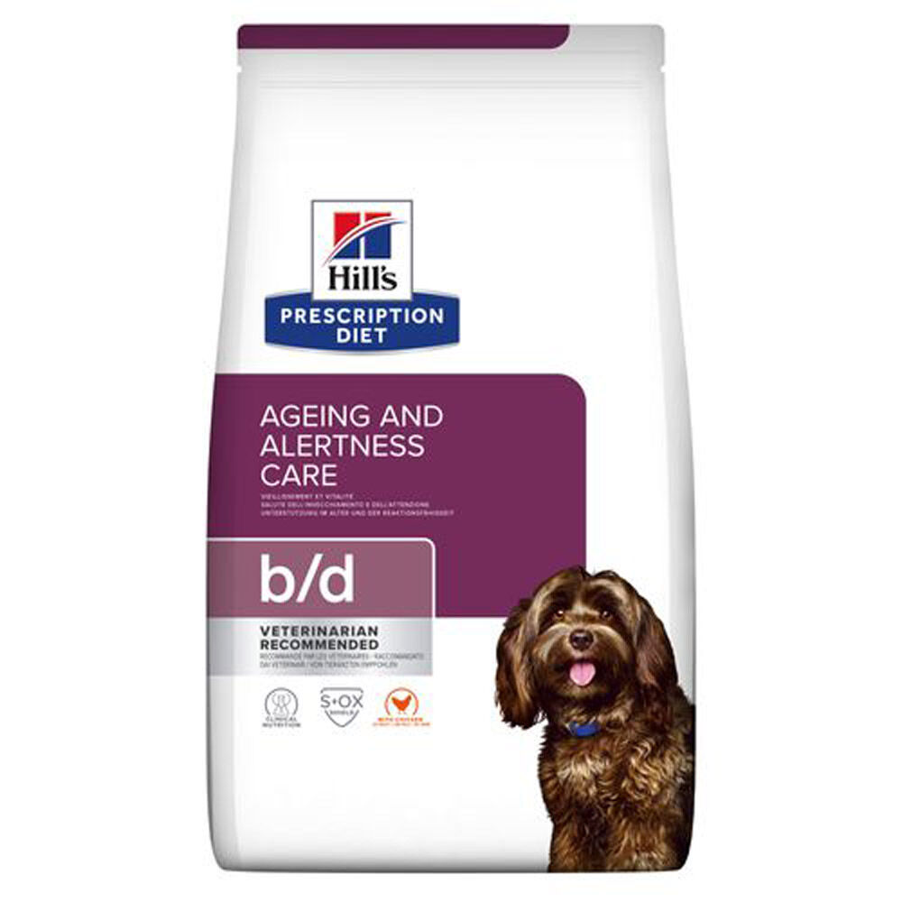 Hill's Prescription Diet Ageing & Alertness Care - Hondenvoer veterinair - Kip - 12 kg