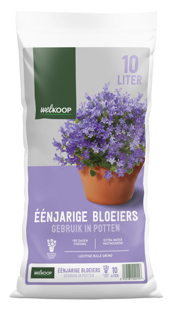 Welkoop Eenjarige bloeiers in pot - Potgrond - 10.00