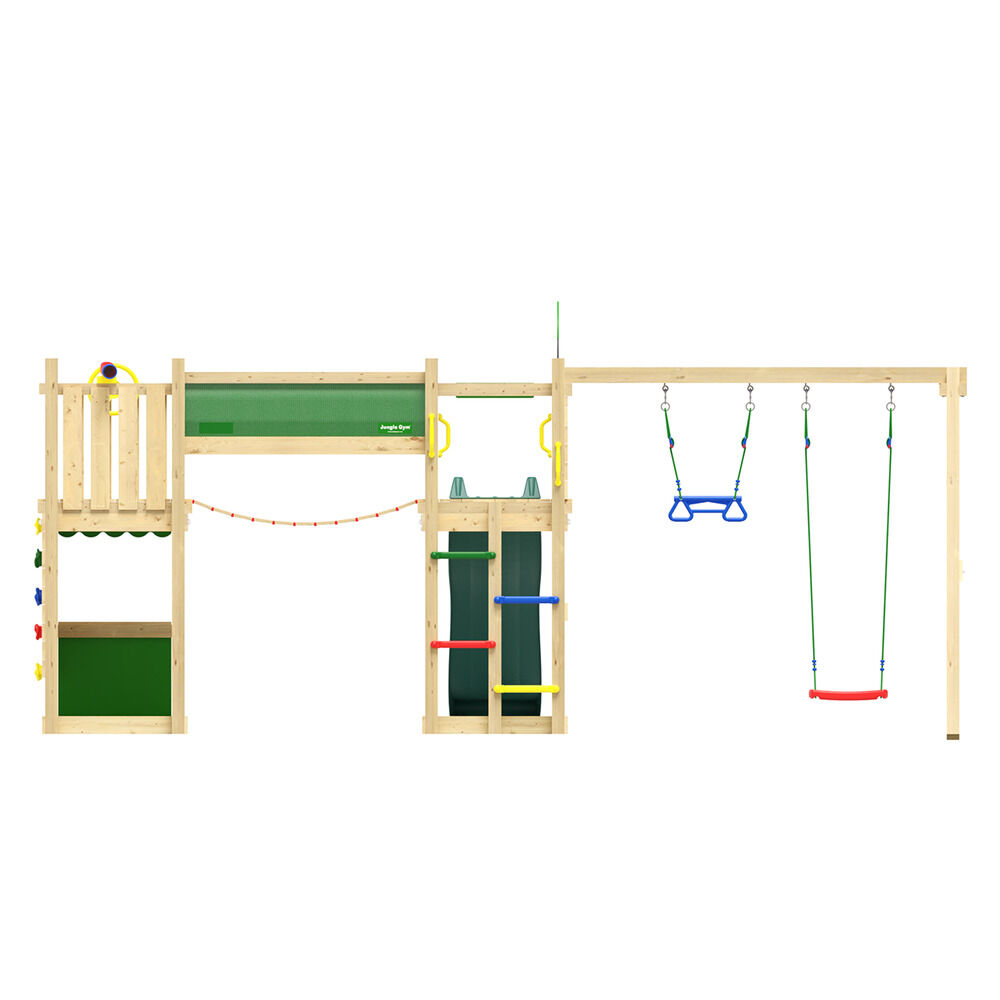 Jungle Gym Raufoss Douglas - Speeltoestel - Donker groen
