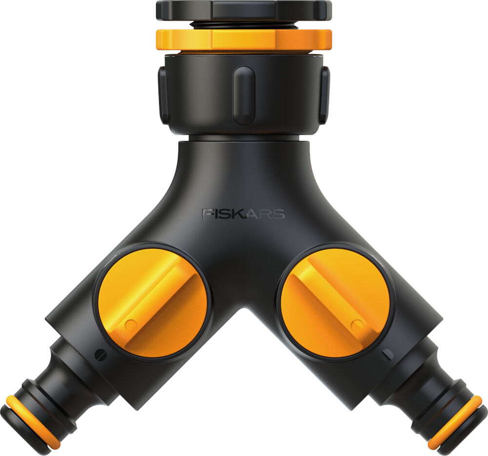 Fiskars Multi 2-weg Met aan-uit ventielen - Slangkoppeling - 19 mm