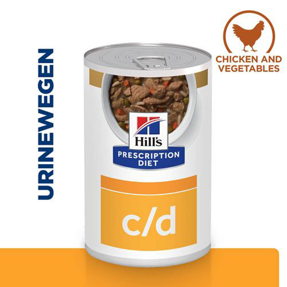 Hill's Prescription Diet Urinary Care c/d - Hondenvoer - 354.00 - groente, kip
