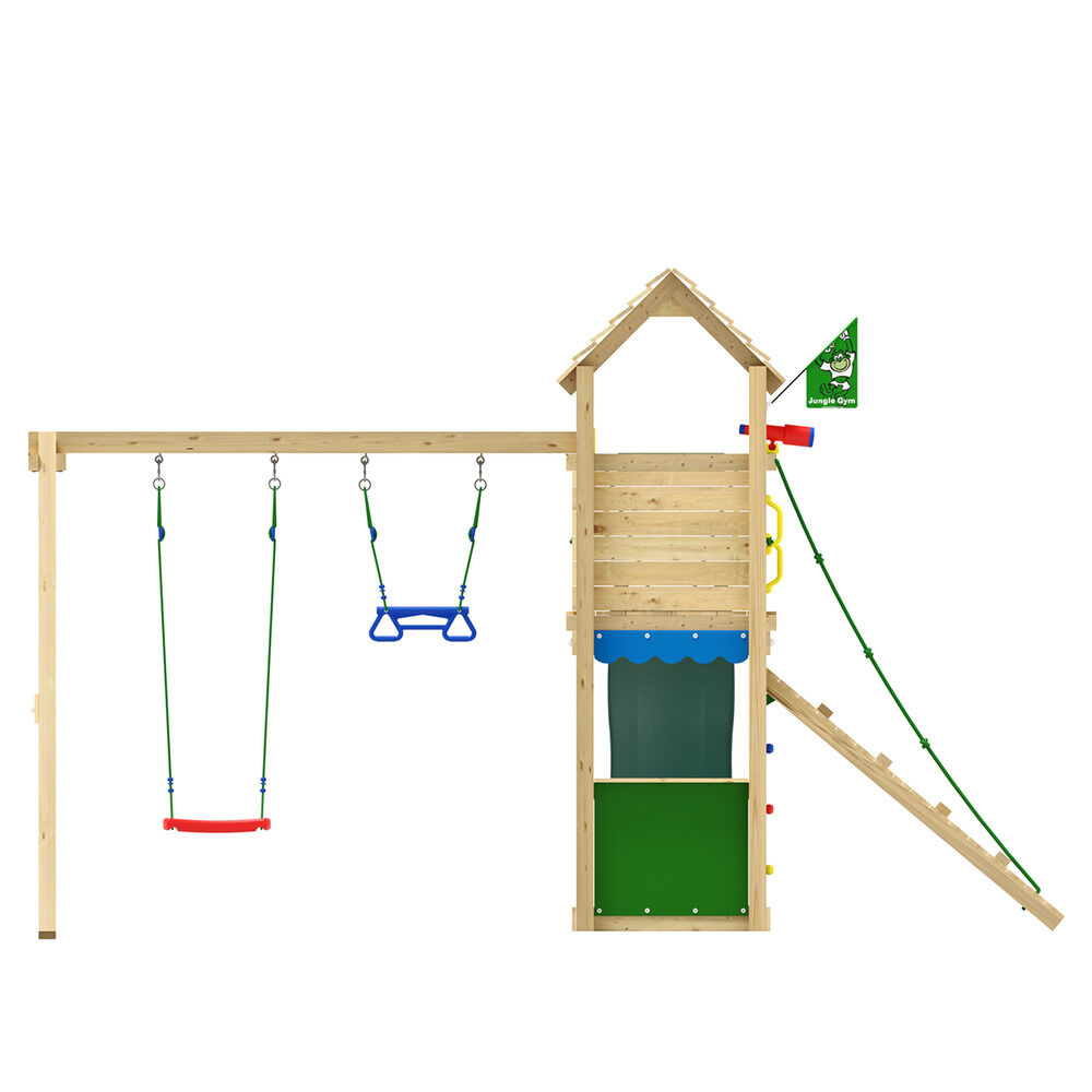 Jungle Gym Mandal Douglas - Speeltoestel - Donker groen