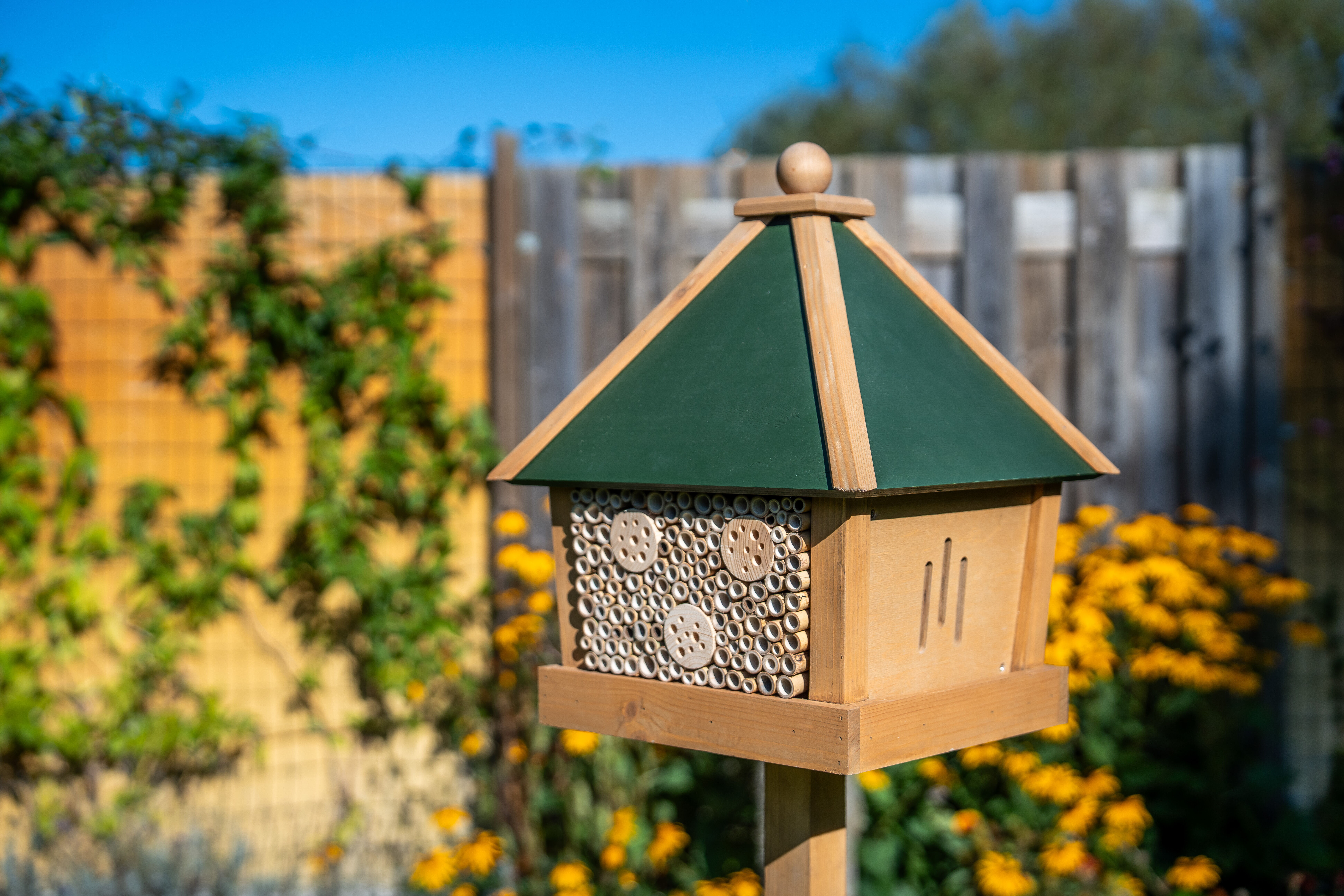 CJ Wildlife Lipari - Insectenhotel op paal - Groen