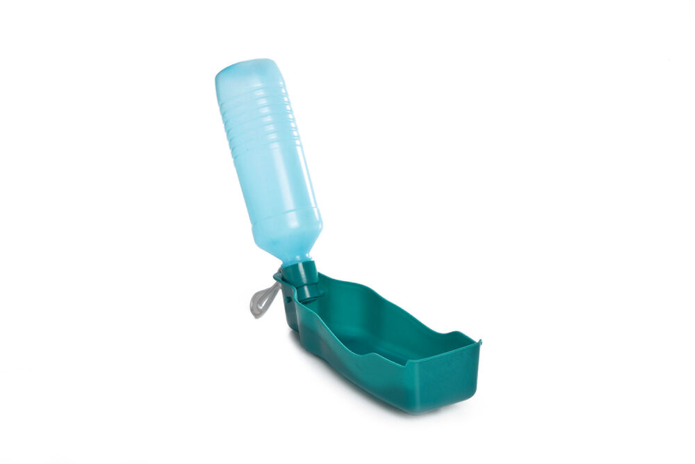 Beeztees Draagbare - Drinkfles - 7.50 cm - Blauw - 8.00 cm - Medium - 27.00 cm