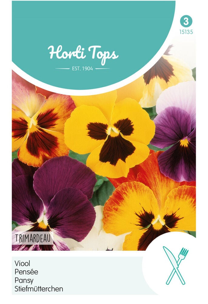 Hortitops Viool Trimardeau Gemengd - Bloemzaden Hortitops Viool Trimardeau Gemengd - Bloemzaden