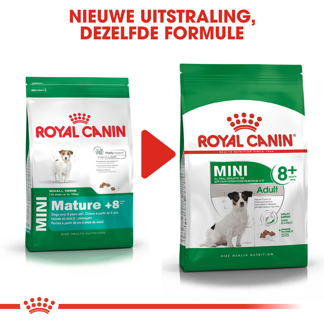 Royal Canin Mini Adult 8+ - Hondenvoer - 12 - gevogelte