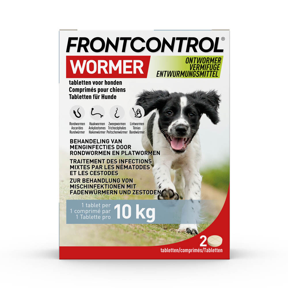 Frontcontrol Wormer Hond XL - Ontwormingsmiddel Frontcontrol Wormer Hond XL - Ontwormingsmiddel
