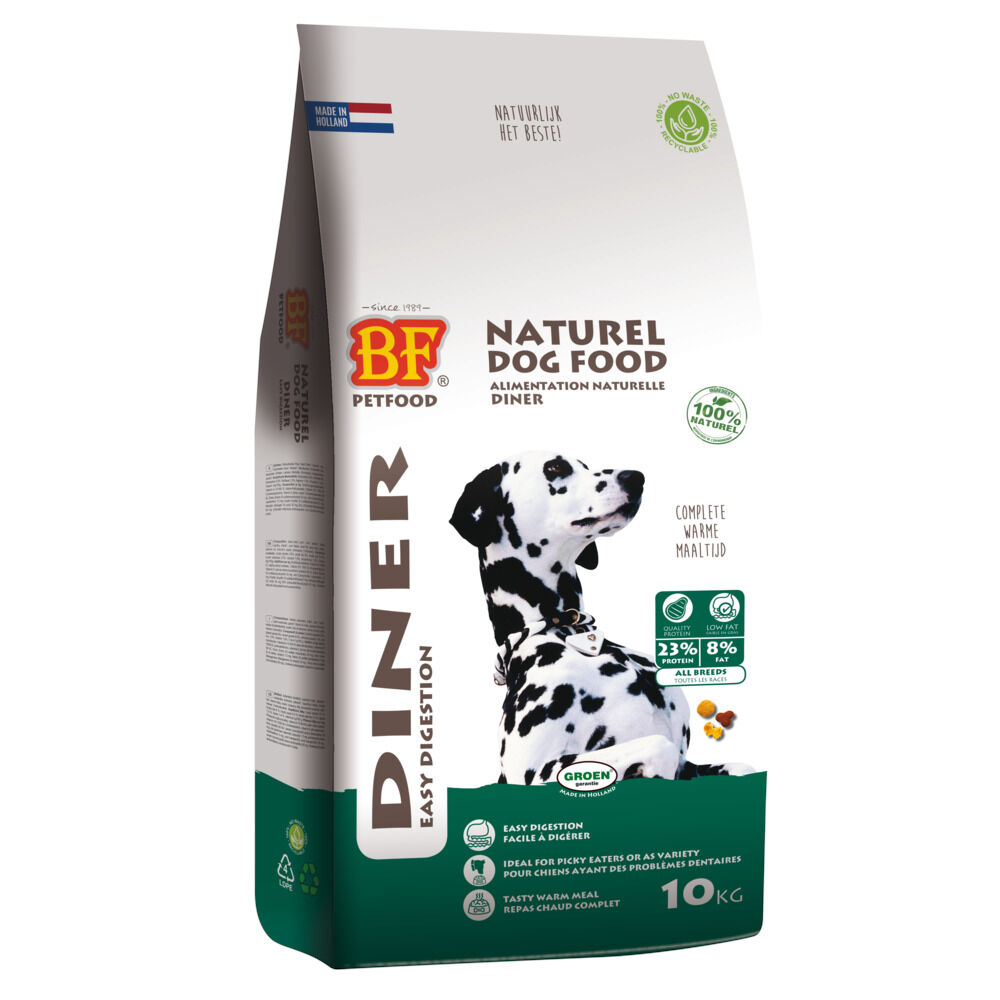BF Petfood Diner - Hondenvoer - 10.00 - rund, kip