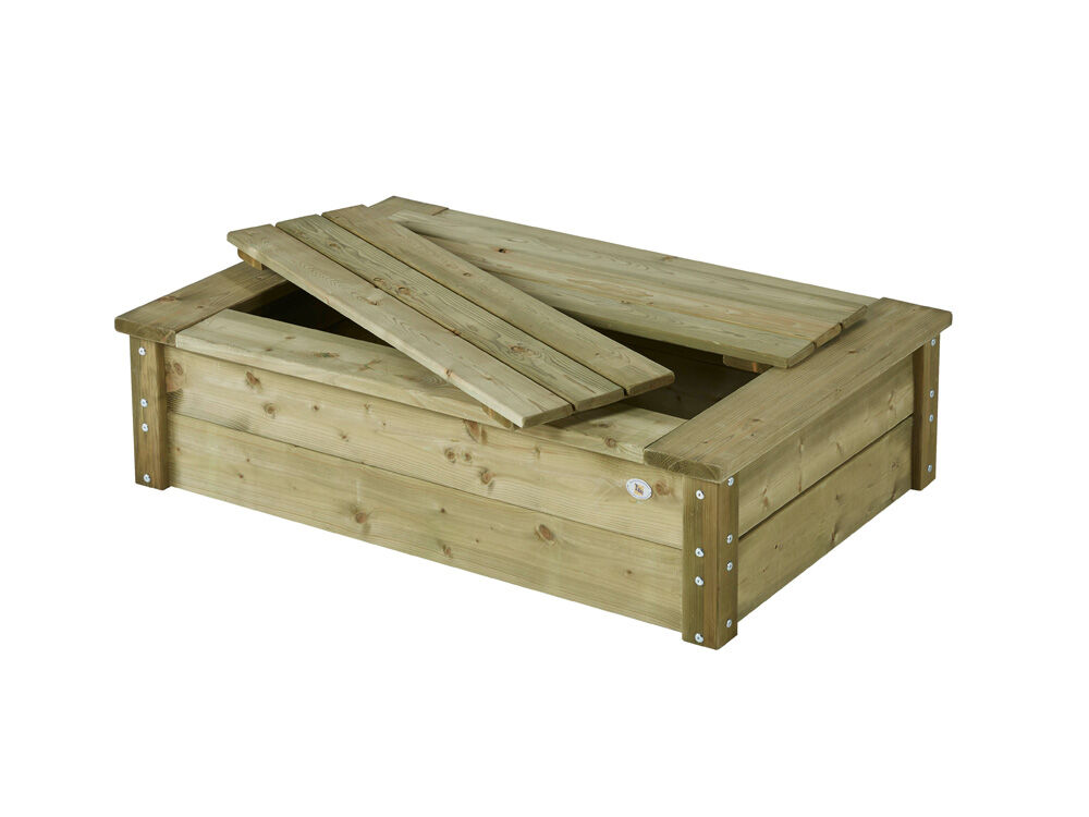 Talen - Zandbak met deksel - 120x80x32cm Talen - Zandbak met deksel - 120x80x32cm