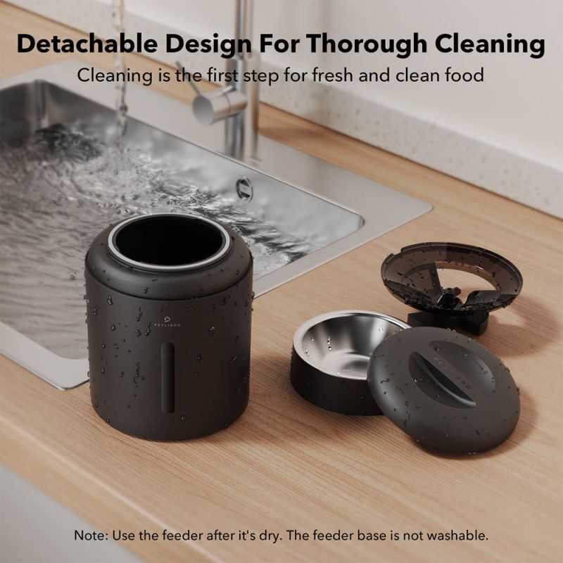 PETLIBRO Granary met wifi - Automatische voerbak - Zwart