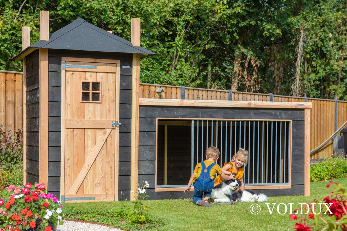 Voldux Siem - Hondenkennel - 235x150x392 cm