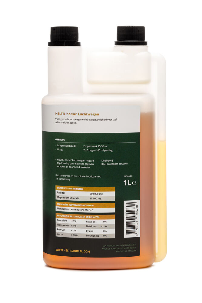 Heltie Horse Luchtwegen - Supplement - 1 - Flacon