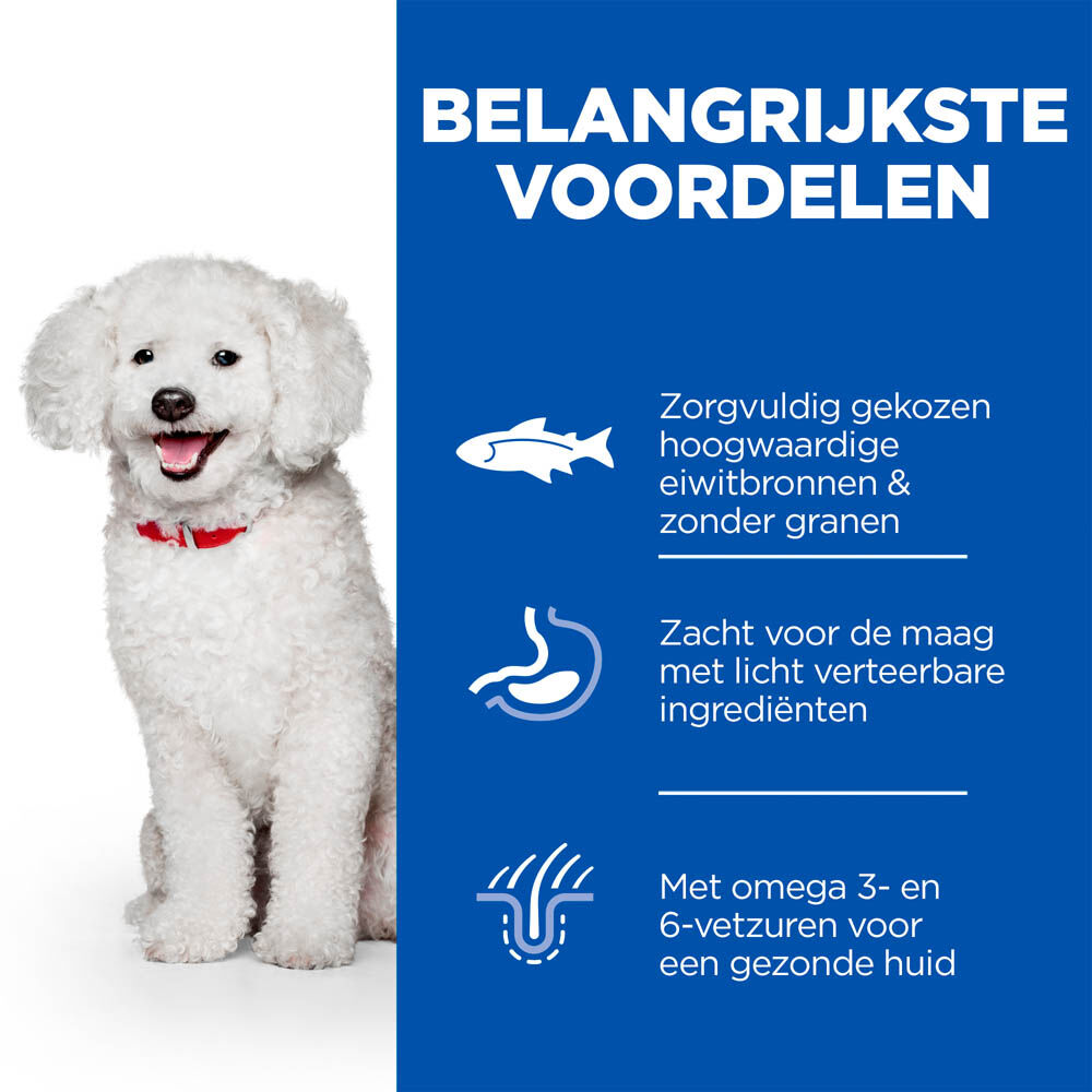 Hill's Science Plan Adult Small & Mini Hypoallergeen - Hondenvoer - Zalm - Tonijn - 1,5 kg