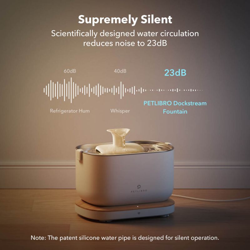 PETLIBRO Dockstream Smart - Drinkfontein kat - Wit - 16x23x19 cm