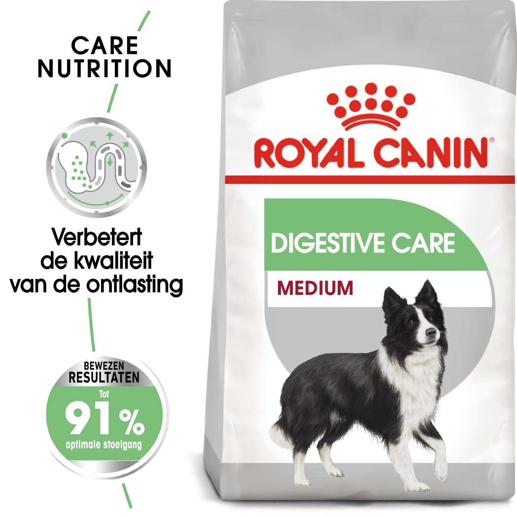 ROYAL CANIN Medium Digestive Care - Hondenvoer - 3 - gevogelte
