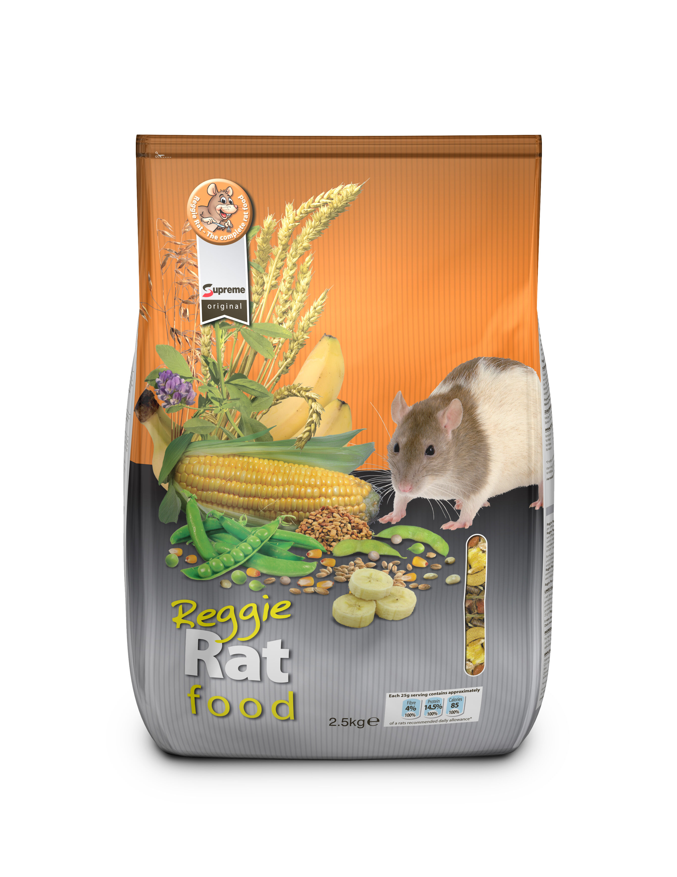 Tiny Friends Farm Reggie Rat - Rattenvoer - 2.5