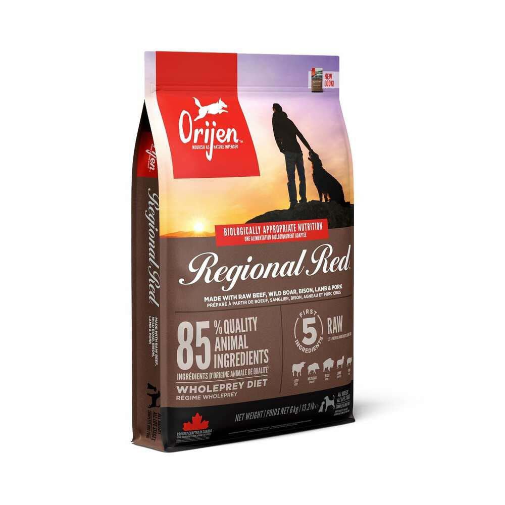 Orijen Regional Red Dog Whole Prey - Hondenvoer - 6 - rund