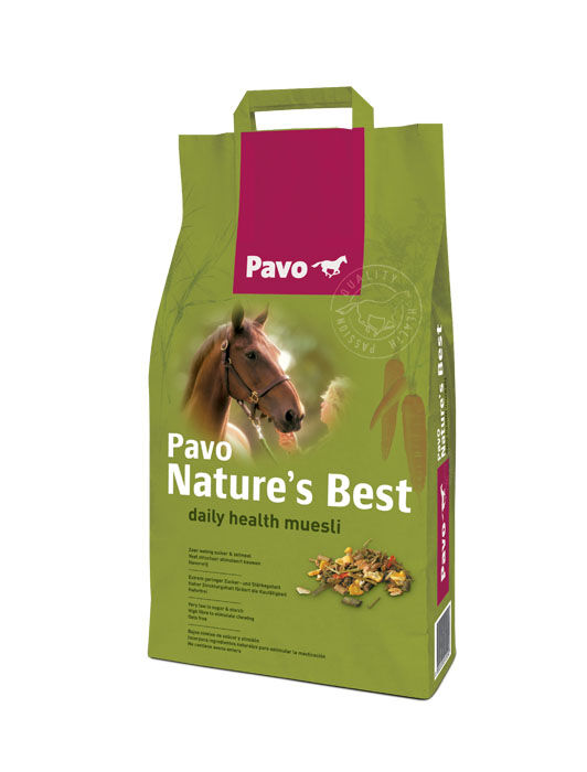 Pavo Nature's Best Musli - Basisvoeding - Paardenvoer - 3.00 - Zak