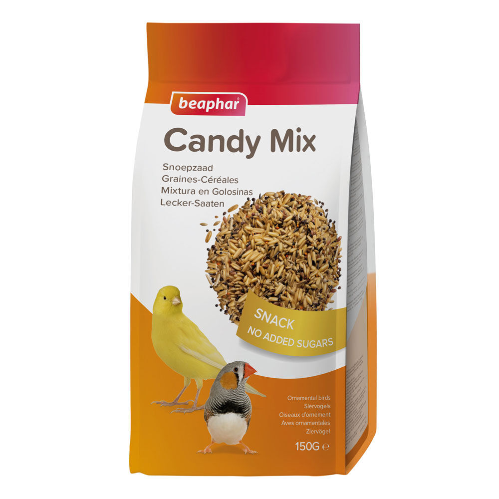 Beaphar Candy Mix Snoepzaad - Vogelsnacks Beaphar Candy Mix Snoepzaad - Vogelsnacks