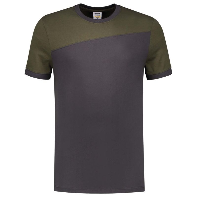 Tricorp Bicolor 102006 - T-shirt - 3XL - Grijs