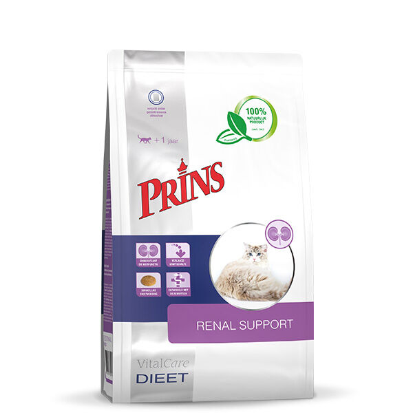 Prins Dieet VitalCare Renal Support - Kattenvoer veterinair - Gevogelte - 5 kg