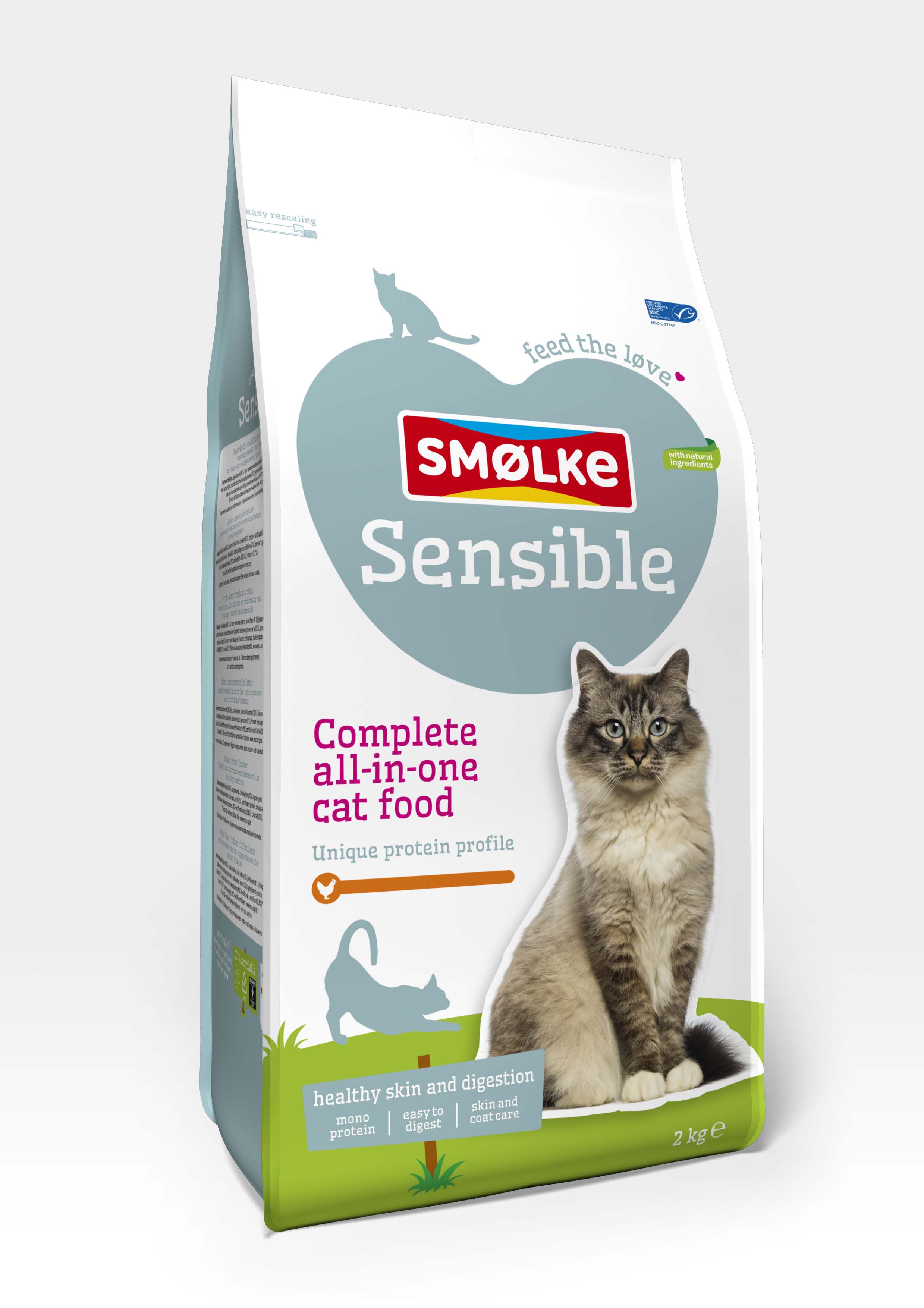 Smölke Sensible - Kattenvoer - Kip - 2 kg