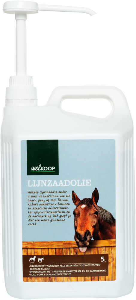 Welkoop Lijnzaadolie - Supplement - 5.00 - Can