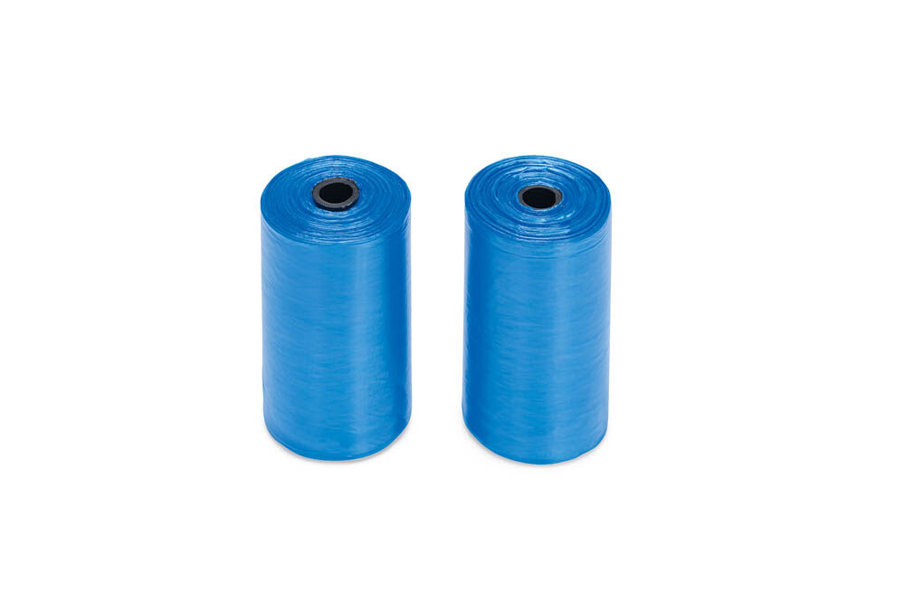 Beeztees Navulling - Poepzakjes - 3.00 cm - Blauw - 3.00 cm - 6.00 cm