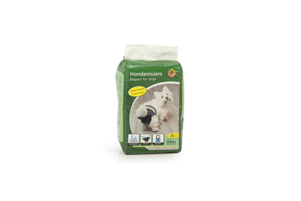 Beeztees Hondenluier - 21.50 cm - Zwart - 14.50 cm - 35.00 cm - S - 10.00 cm