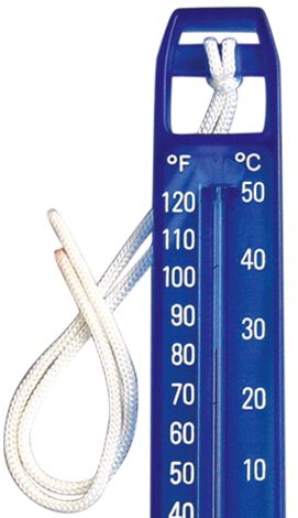 Interline Thermometer met Koord - 25x13.5x4.5 cm