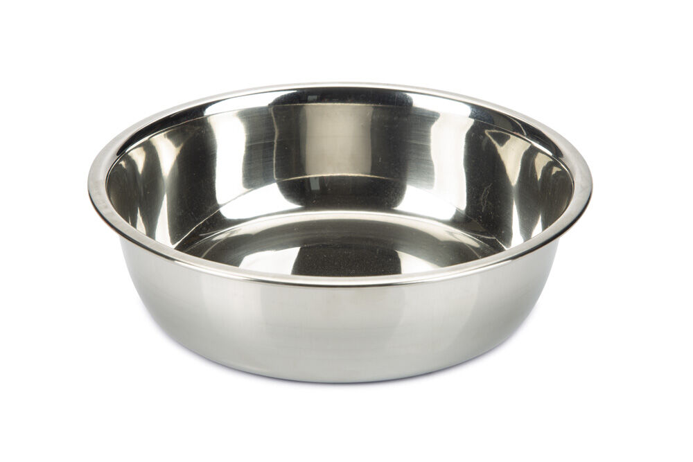 Beeztees Rvs - Voerbak - Zilver - 17 cm Beeztees Rvs - Voerbak - Zilver - 17 cm