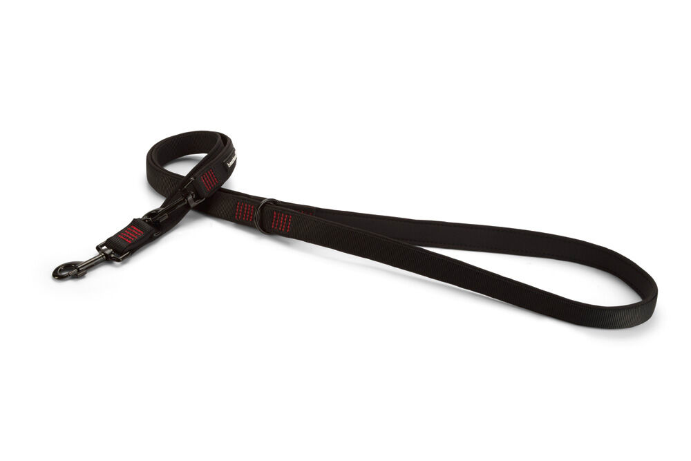 Beeztees Premium Parinca - Dressuurlijn - Trainingslijn Hond - 25.00 cm - zwart - 25 mm - 4.50 cm - 200.00 cm - 2.00 cm