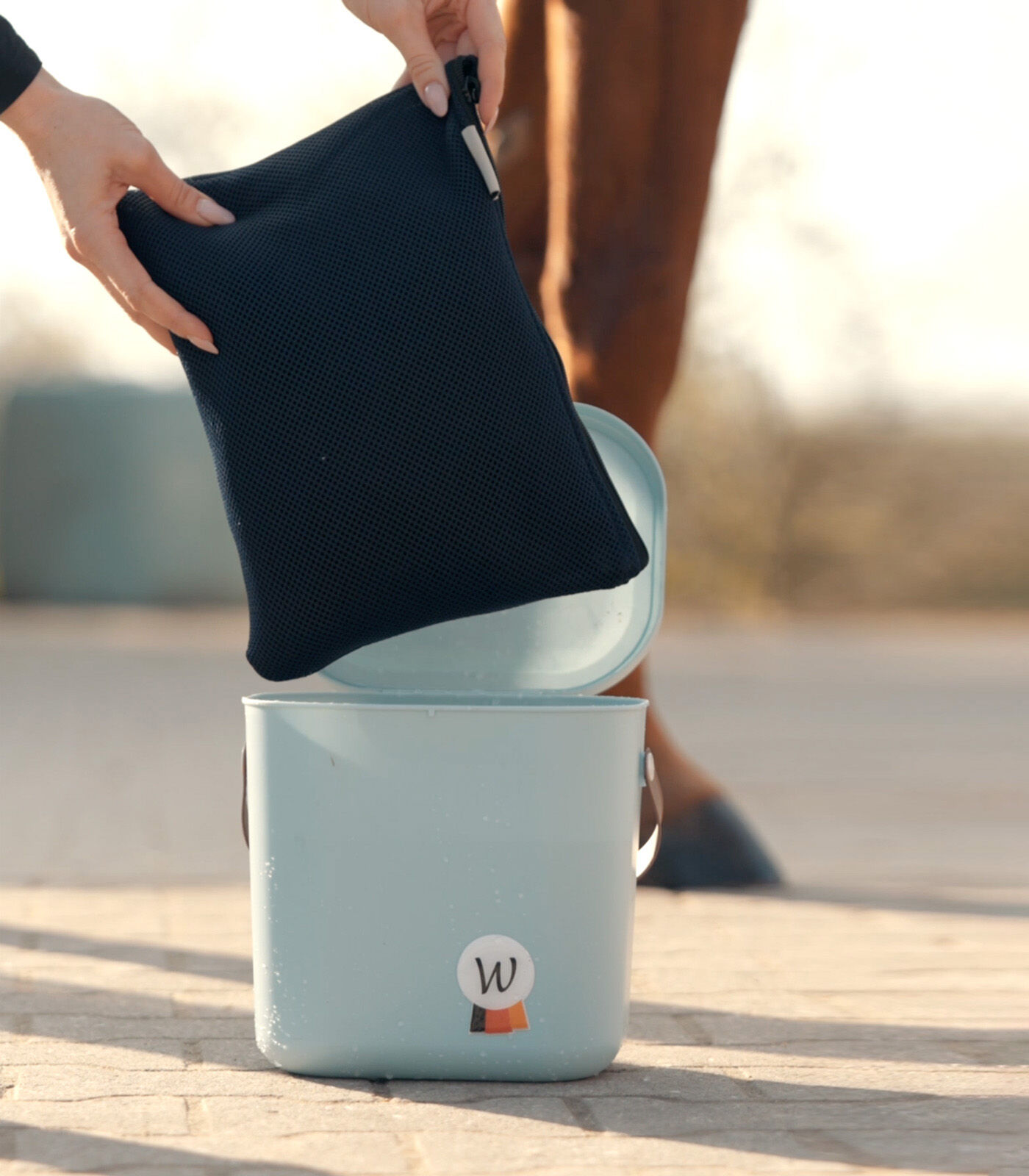 Waldhausen W-Health & Care - Cooler deken - 1.00 cm - Blauw - 1.00 cm - 115/165 - 1.00 cm