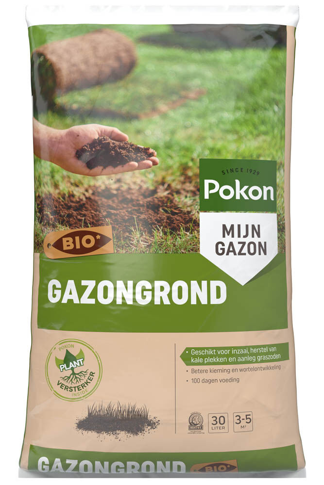 Pokon Bio - Gazongrond - 3-5 m² - 30