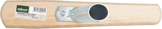 Welkoop - Stalbezem + stokhouder - 30 cm