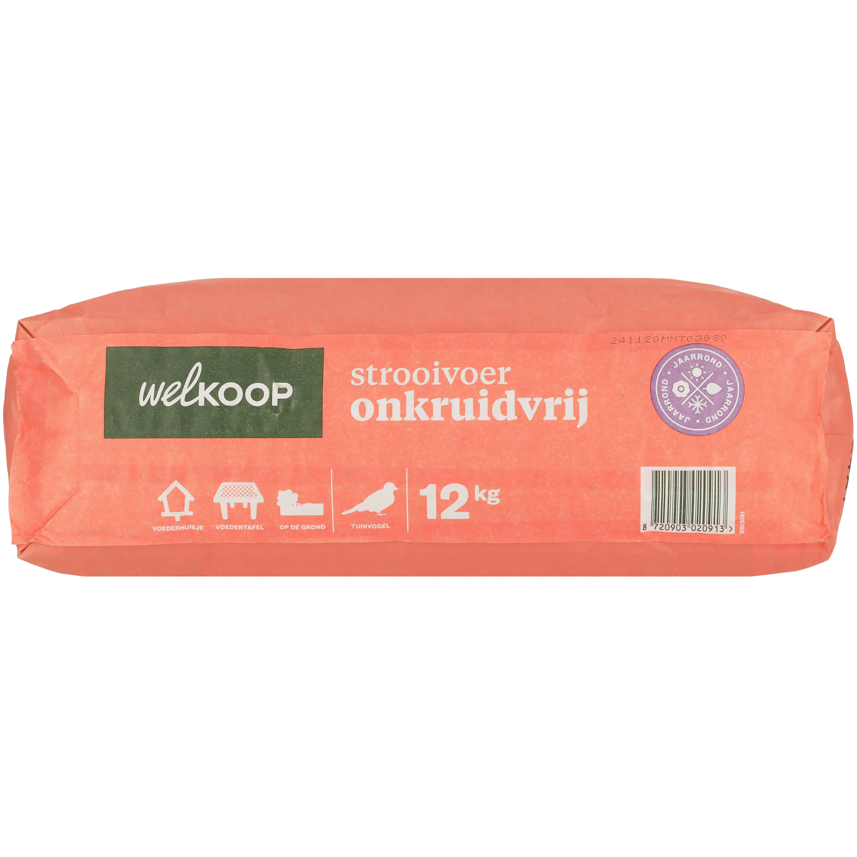 Welkoop - Strooivoer met Fruit - Onkruidvrij - Tuinvogelvoer - 12 - Onkruidvrij