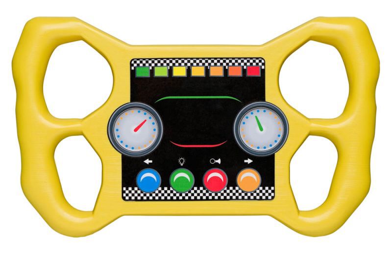 Swing King - Racestuur - Rood - Kunststof Swing King - Racestuur - Rood - Kunststof