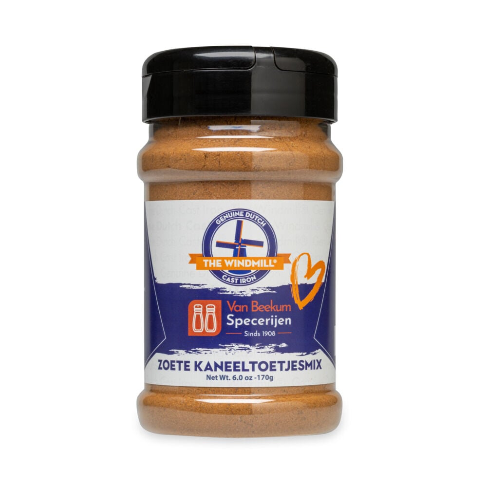 The Windmill Zoete Kaneeltoetjesmix - BBQ kruiden The Windmill Zoete Kaneeltoetjesmix - BBQ kruiden