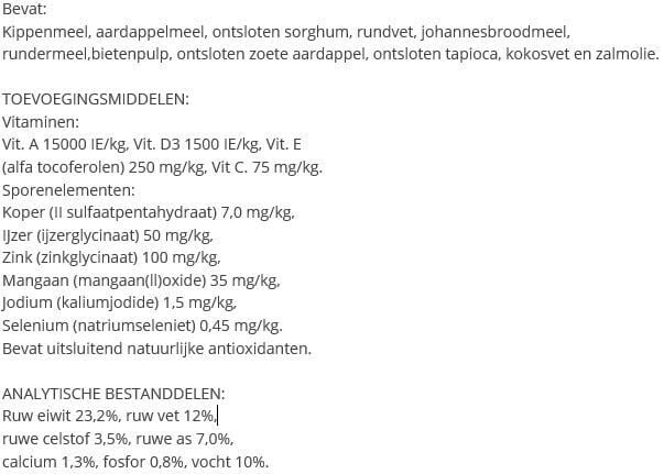 BARFmenu Natuurlijk Koudgeperste brok - Hondenvoer - 15 - kip, rund