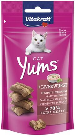 Vitakraft Cat Yums - Kattensnacks - 40 - lever