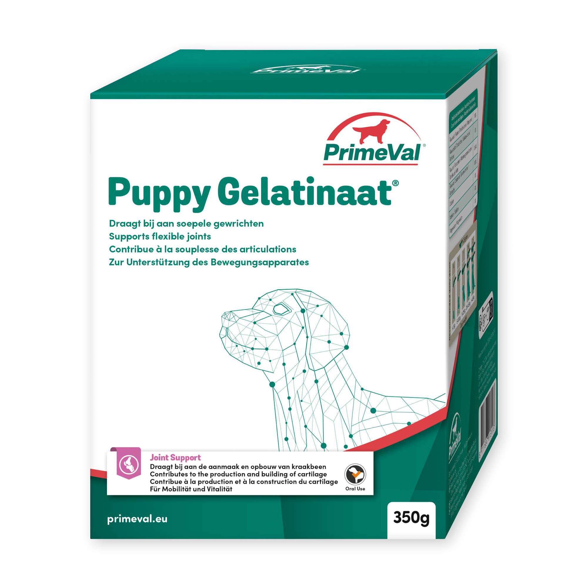 Primeval Gelatinaat Puppy - Voedingssupplement Primeval Gelatinaat Puppy - Voedingssupplement
