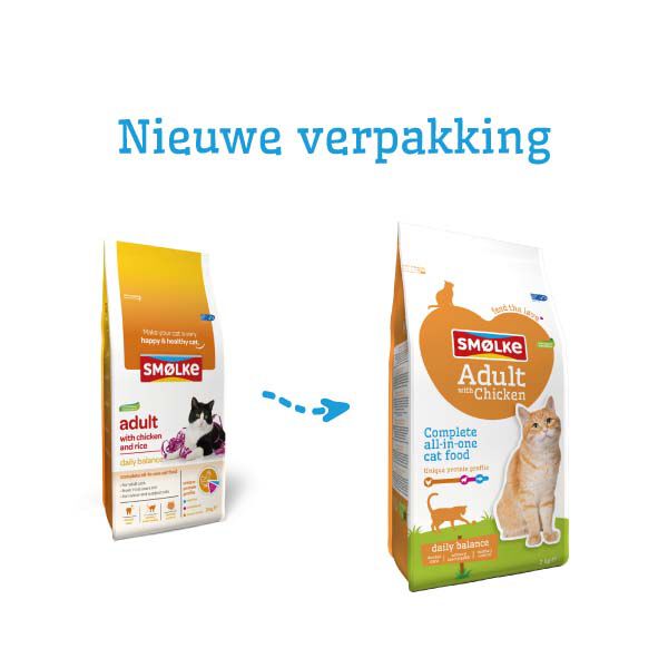 Smölke Adult - Kattenvoer - Kip - 4 kg