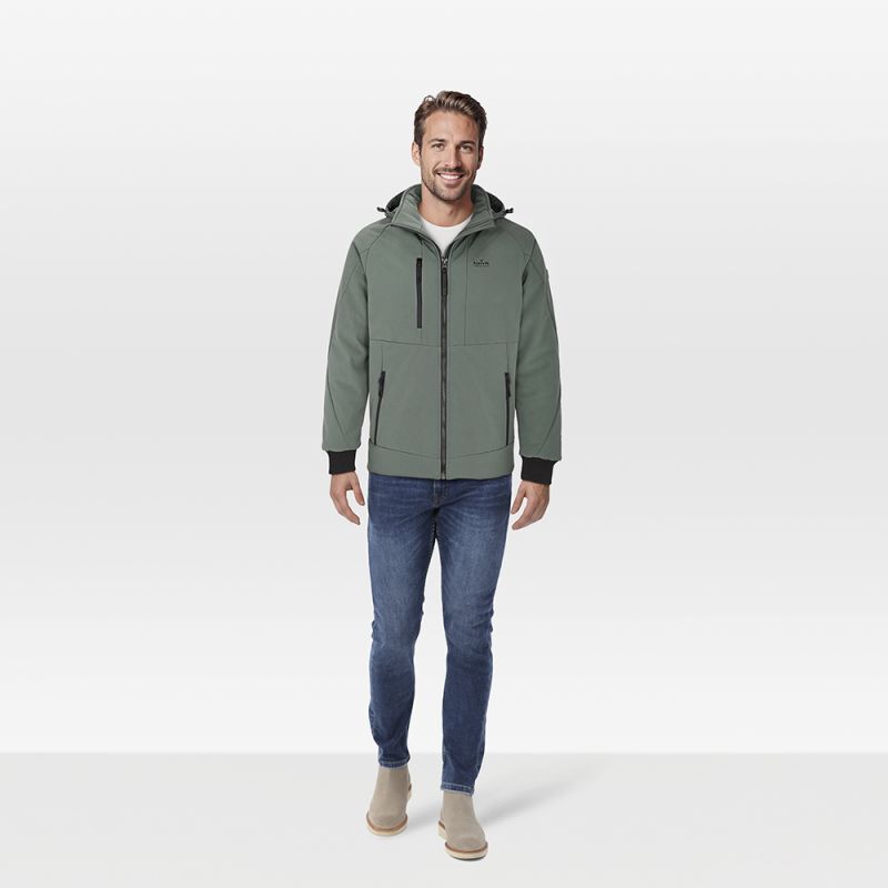 Kjelvik Duke - Softshell jas - 2XL - Groen