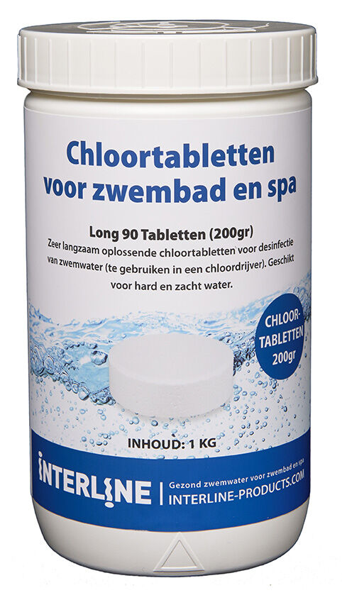 Interline Chloortabletten 200gr Interline Chloortabletten 200gr