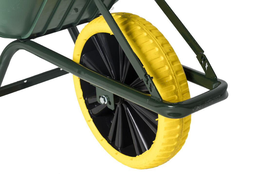 FORT TK-100 Flex Lite - Kruiwagen - 100 liter - Groen - 13 cm