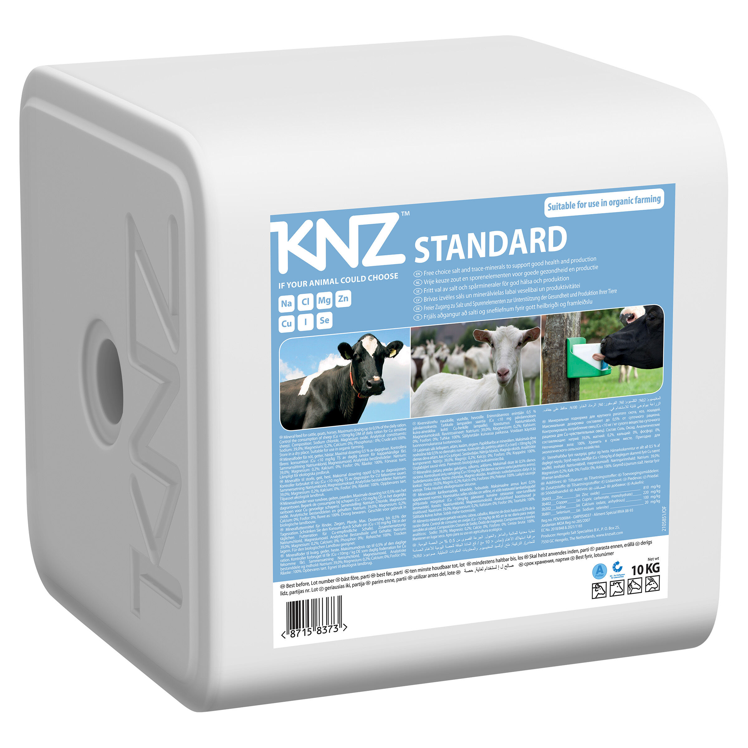 KNZ Rundvee Standaard - Liksteen KNZ Rundvee Standaard - Liksteen