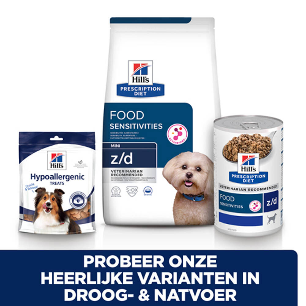 Hill's Prescription Diet Food Sensitivities Mini z/d - Hondenvoer - 6 - kip