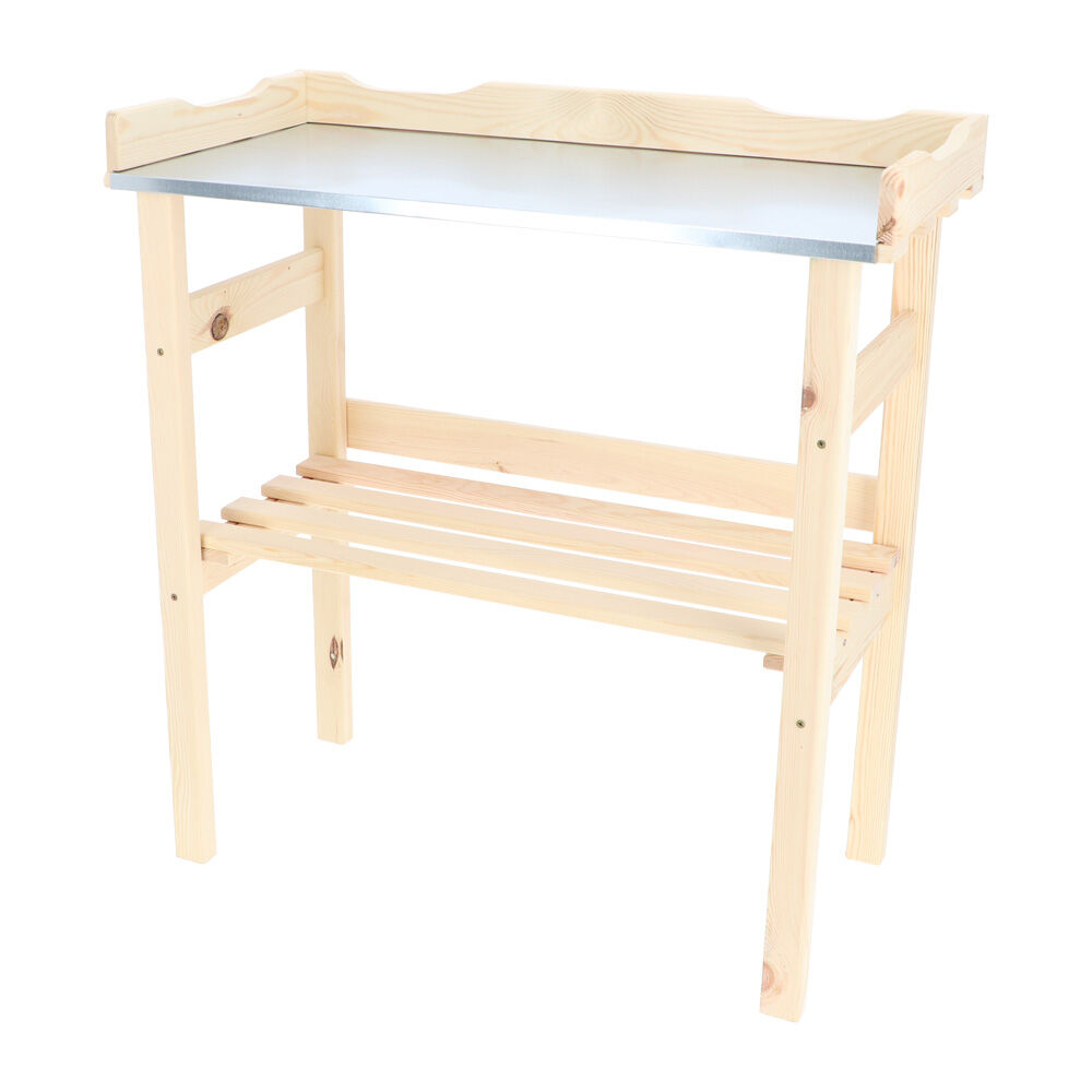 Welkoop - Oppottafel - 80x38x88 cm - Bruin - 88x80.1x37.9 cm